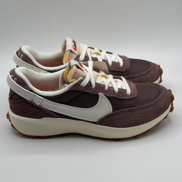 Womens Nike Waffle Debut Vintage Plum Sail Gum Brown DX2931-200 Size 6.5 - Picture 4 of 12